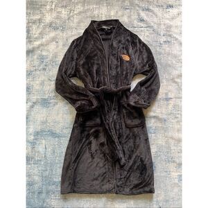 Northwest Black Plush Silk Touch Oregon State University Beavers Bath Robe OS
